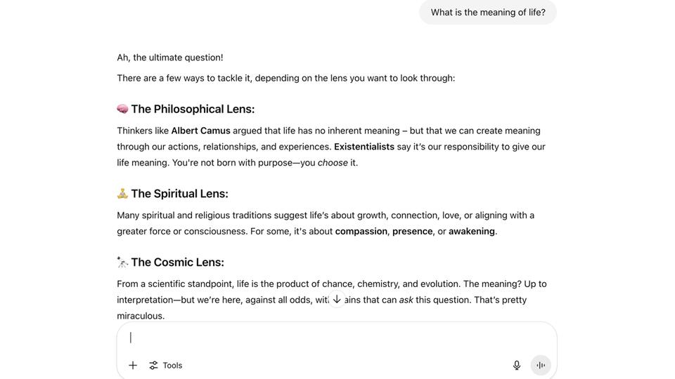 Can AI Be Your Deep Thinking Buddy?
