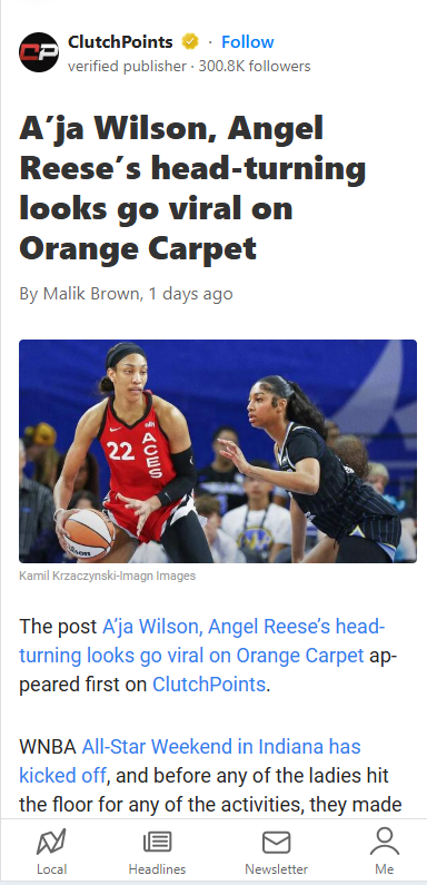 Aces’ Queen & Chi-Town Barbie Own the Orange Carpet