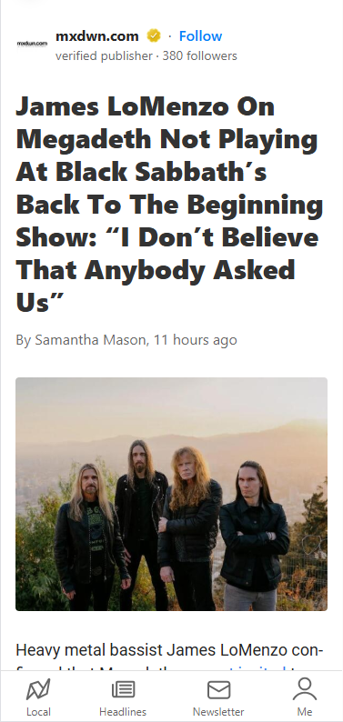 Megadeth Snubbed or Just Not Invited? 🤔