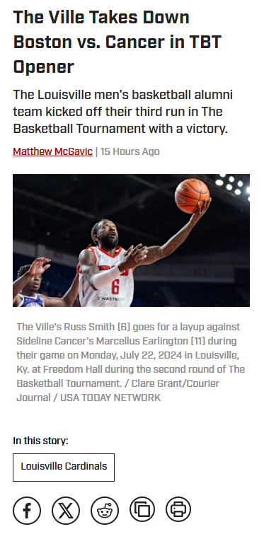 The Ville Dominates in TBT Opener!