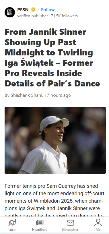 Sinner & Świątek’s Viral Champions’ Ball Dance