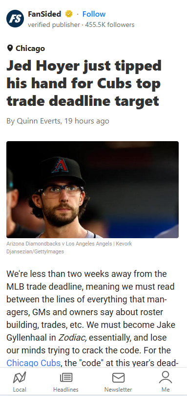 Cubs Eyeing Struggling Aces at Deadline?