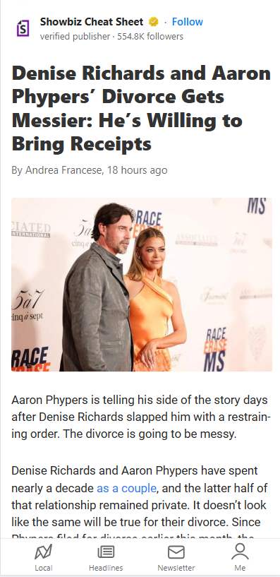 Denise & Aaron’s Divorce Drama Just Exploded