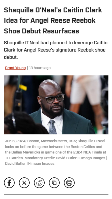 Shaq’s Wild Shoe Debut Plan for Angel Reese