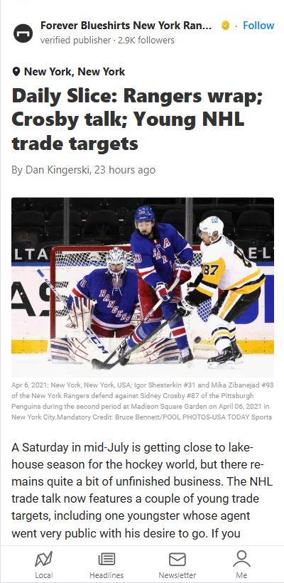Crosby Trade Rumors Heat Up Again