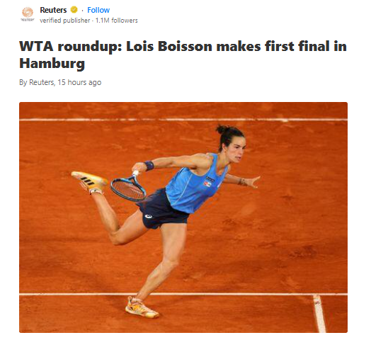Boisson Breaks Through in Hamburg Final