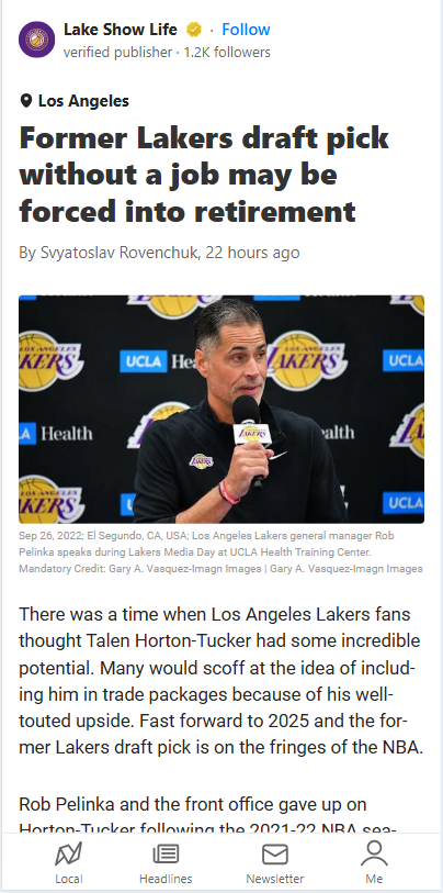 Is THT’s NBA Journey Already Over?