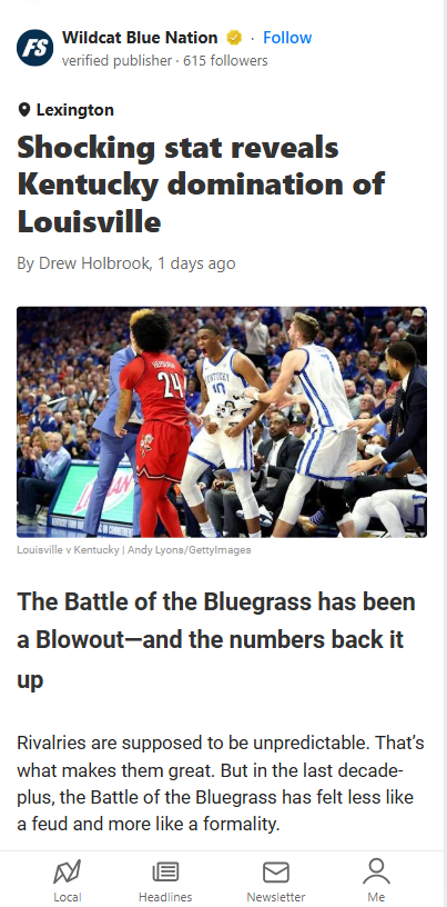Bluegrass Beatdown: Cats Own the Cards