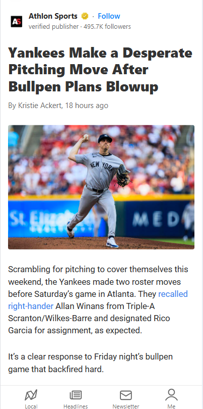 Yankees' Bullpen Gamble Backfires—Now What?