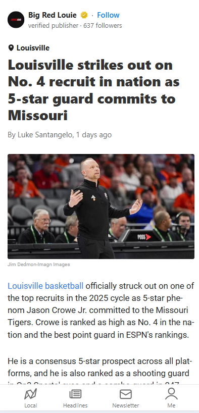 Tigers Snag 5-Star Crowe—Cards Miss Out