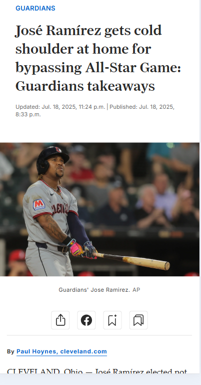 J-Ram Sits Out ASG—Fans Divided at Home