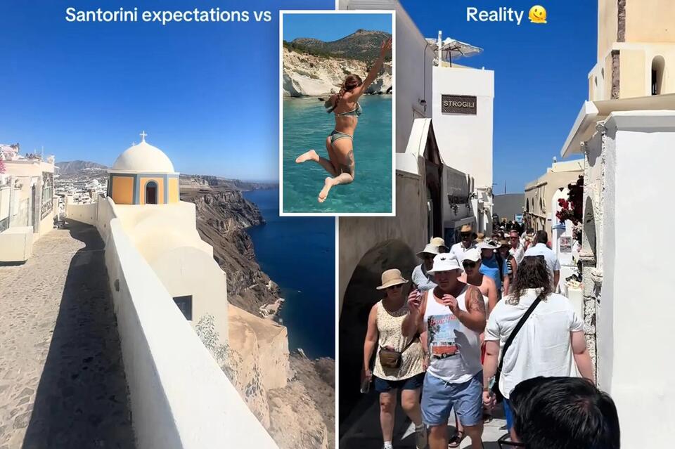 Santorini’s Not-So-Secret Sunset Struggle