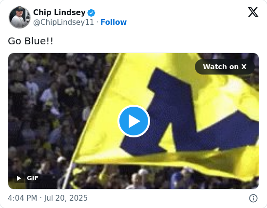 Coach’s Son Joins the Wolverines!