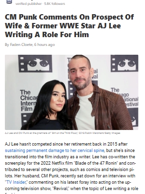 CM Punk & AJ Lee: Dream Team On Hold?
