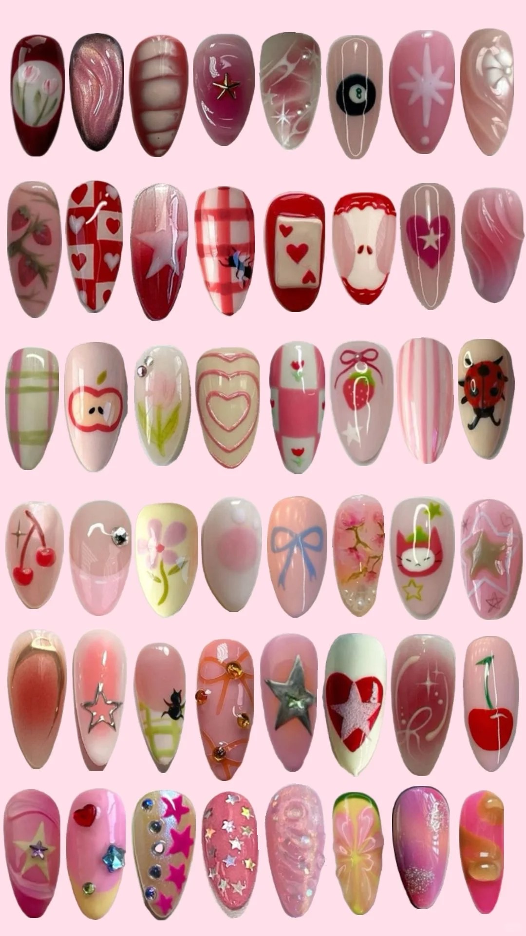 Sweet Summer Pink Nail Guide