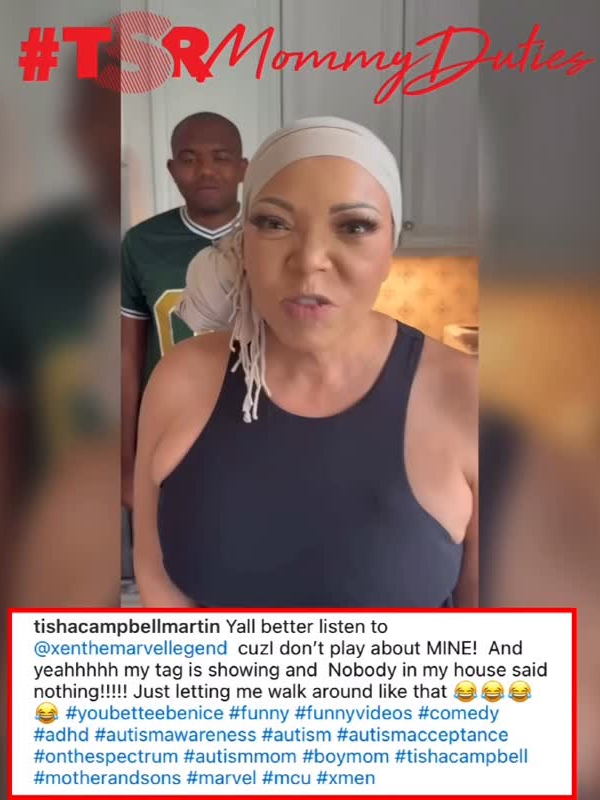 Tisha’s Sons Drag Her in ‘Bugatti’ Challenge 😂