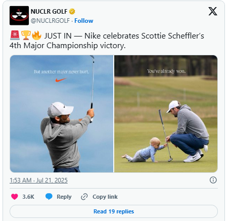 Scheffler’s Heartfelt Win at Portrush