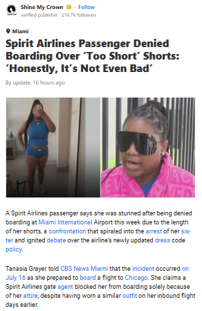 Spirit Airlines Shorts Drama: Would You Risk It?