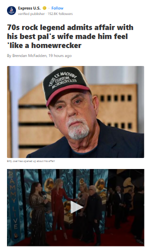 Billy Joel’s Wild Love Triangle 💔