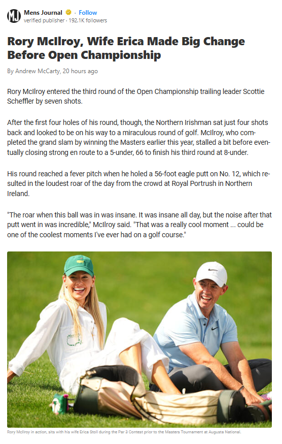 Rory’s 56-Foot Eagle Ignites Open Drama