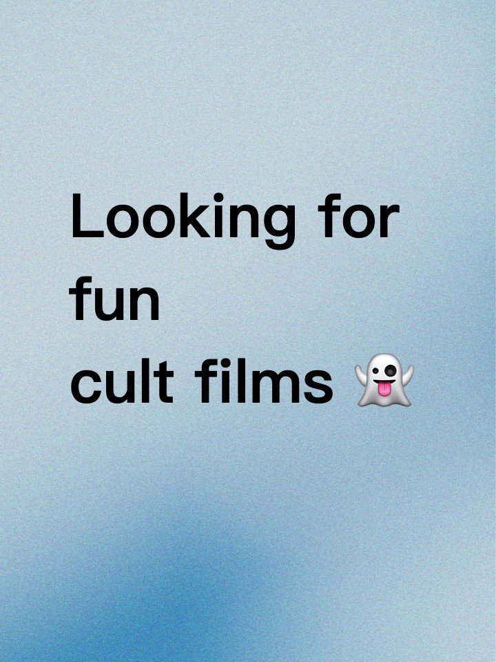 Movie Recs｜Looking for fun cult films (hot cast + creative kills welcome lol)