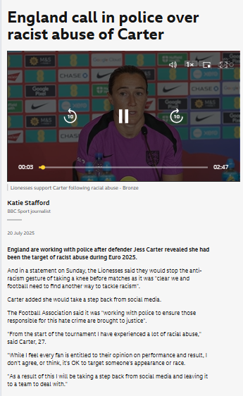 Lionesses Rally Behind Jess Carter