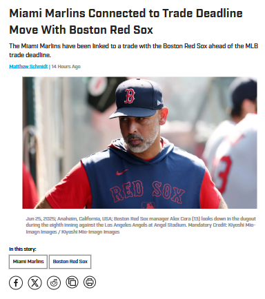 Will Cal Quantrill Head to Beantown?