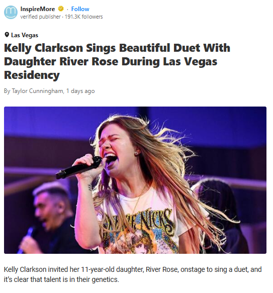 River Rose Steals the Show with Kelly! 🎤