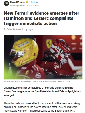 Ferrari’s Steering Woes: Hamilton & Leclerc Speak Out