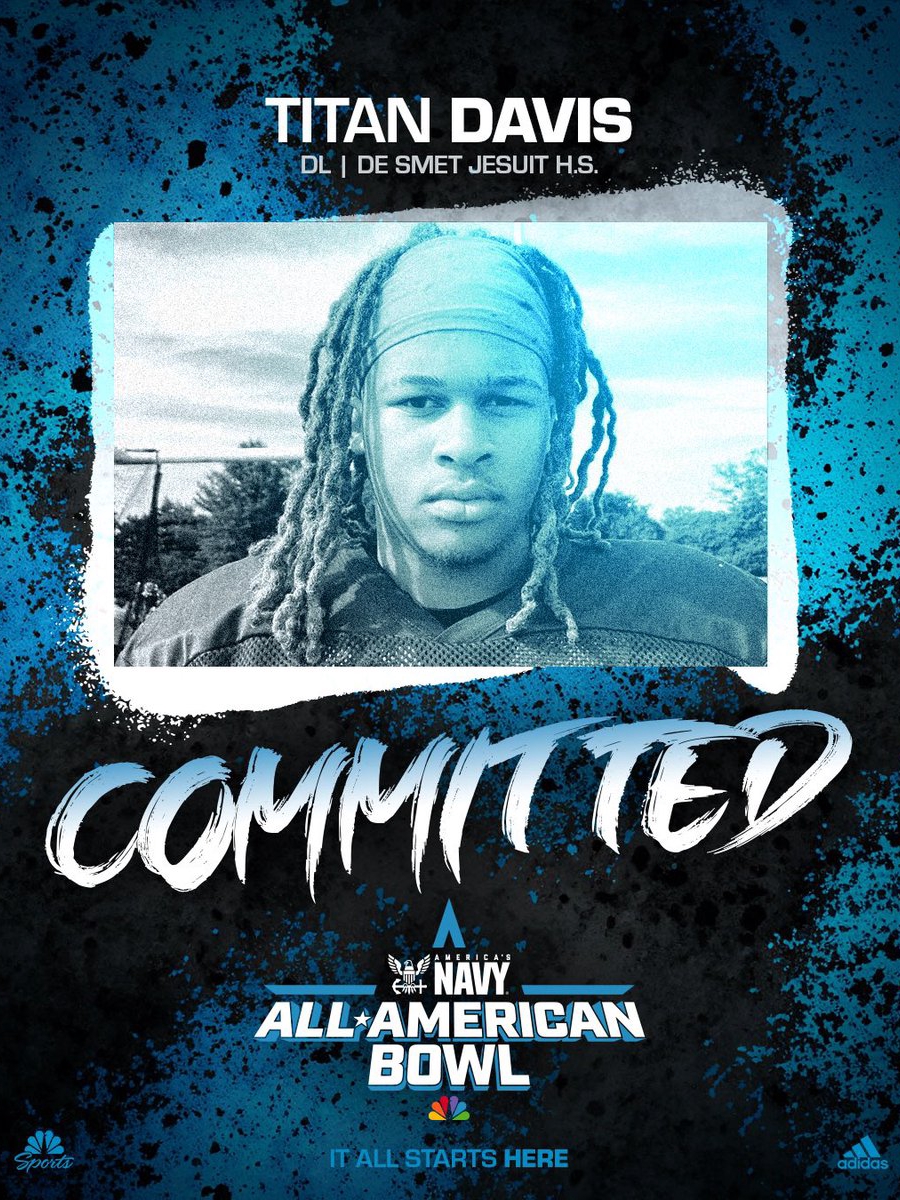 Titan Davis Earns All-American Bowl Nod!