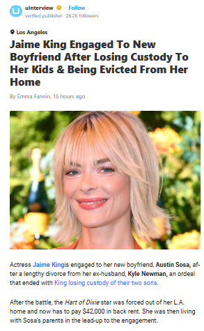 Jaime King’s Wild Year: Engaged After Drama