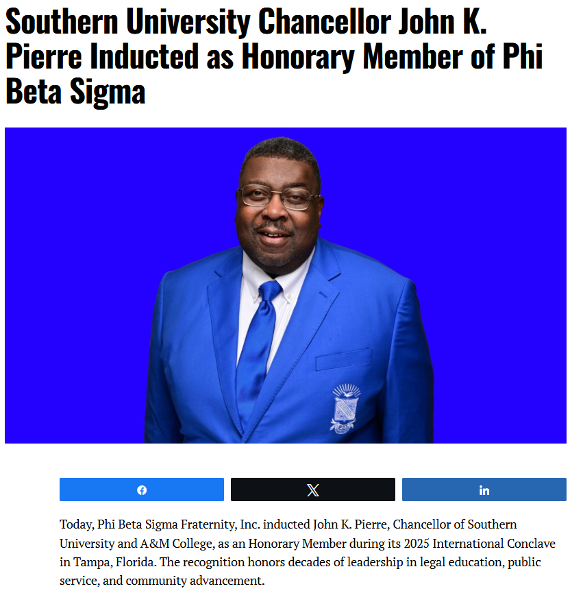 Chancellor Pierre Joins Sigma Legends!