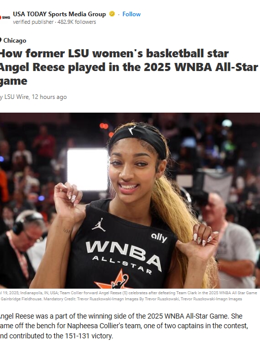 Angel Reese Shines in All-Star Debut
