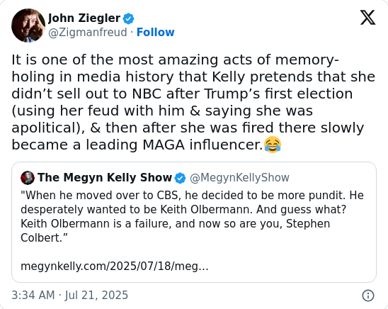 Megyn Kelly’s Shade Backfires 😂