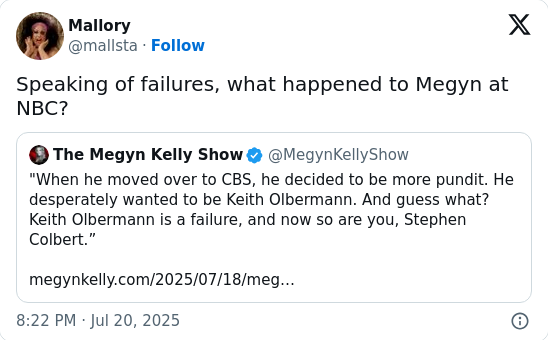 Megyn Kelly’s Shade Backfires 😂