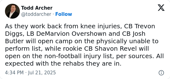Rookie Revel’s Rehab: Can He Boost the ‘Boys?