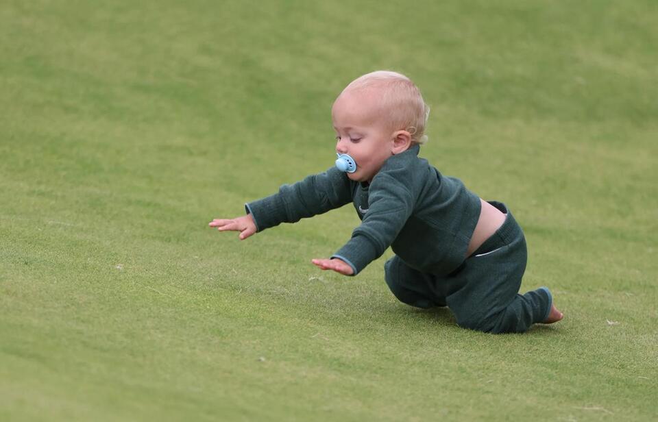 Baby Bennett Steals the Claret Jug Spotlight