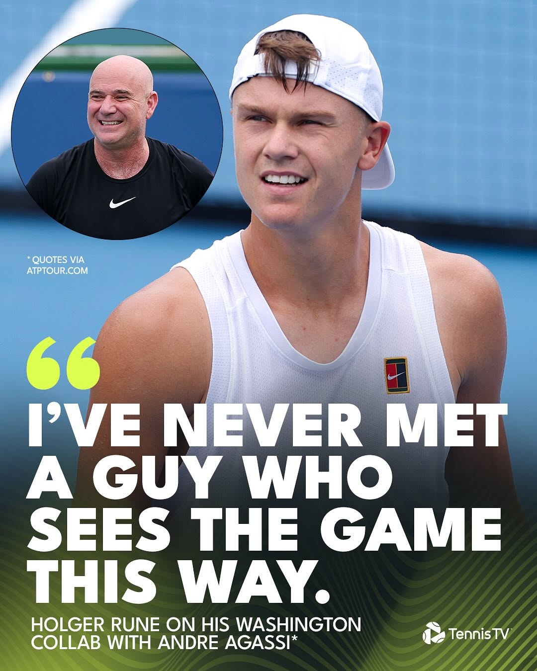 Rune & Agassi: New Duo Before DC Open?