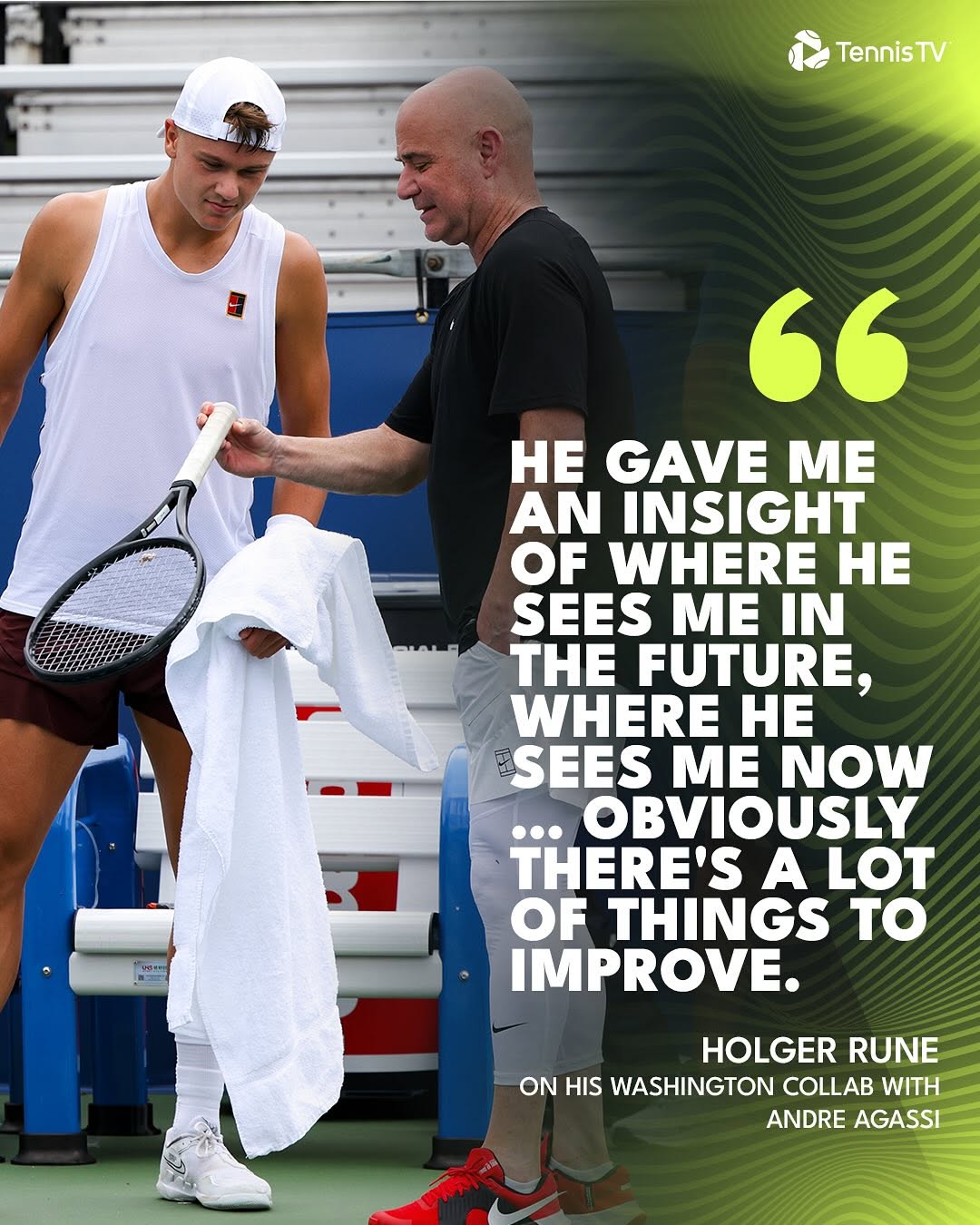 Rune & Agassi: New Duo Before DC Open?