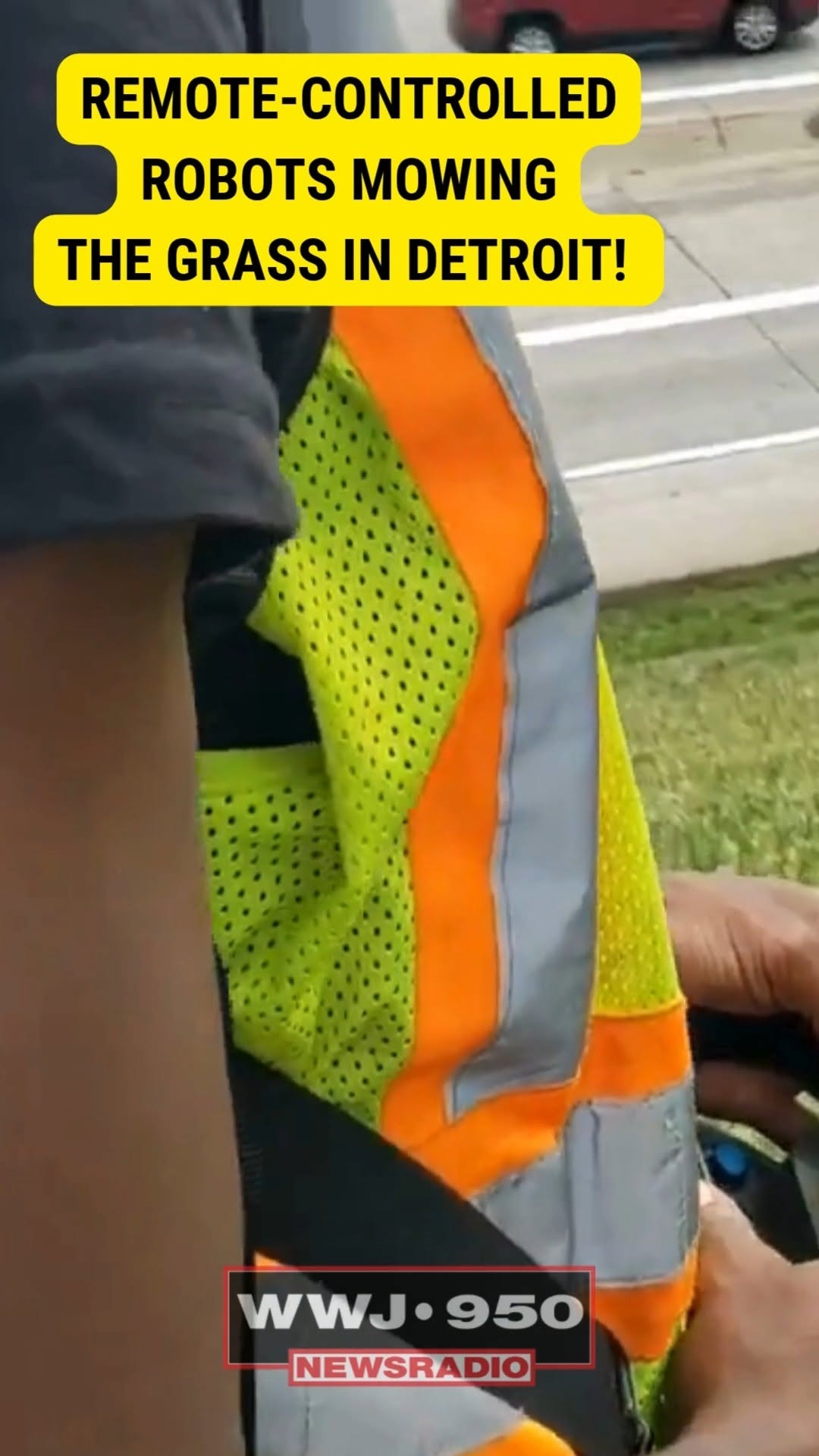 Detroit’s Freeways Get Mowed by Robots?!