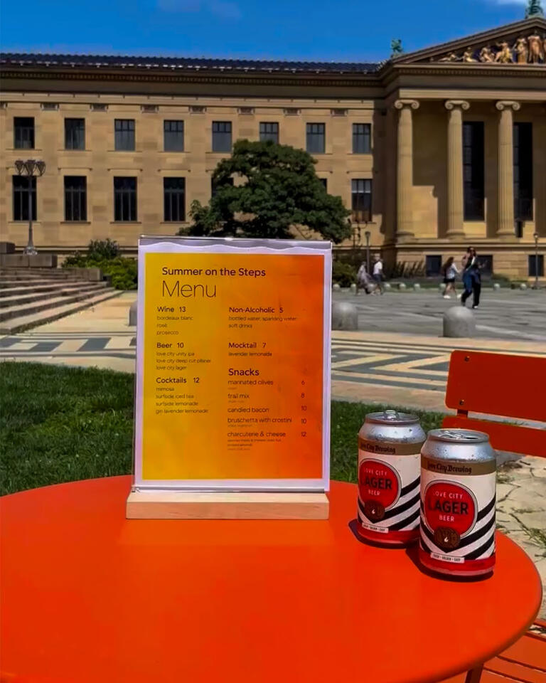 Cocktails & Food Trucks on the Rocky Steps?!