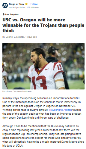 Can the Trojans Tame the Ducks in Eugene?