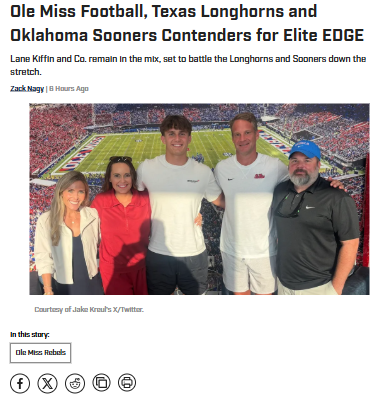Kreul’s Final 3: Rebels, Horns, or Sooners?