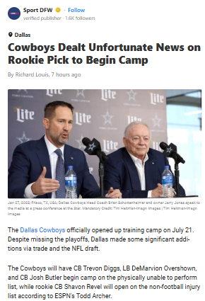 Rookie Revel’s Rehab: Can He Boost the ‘Boys?