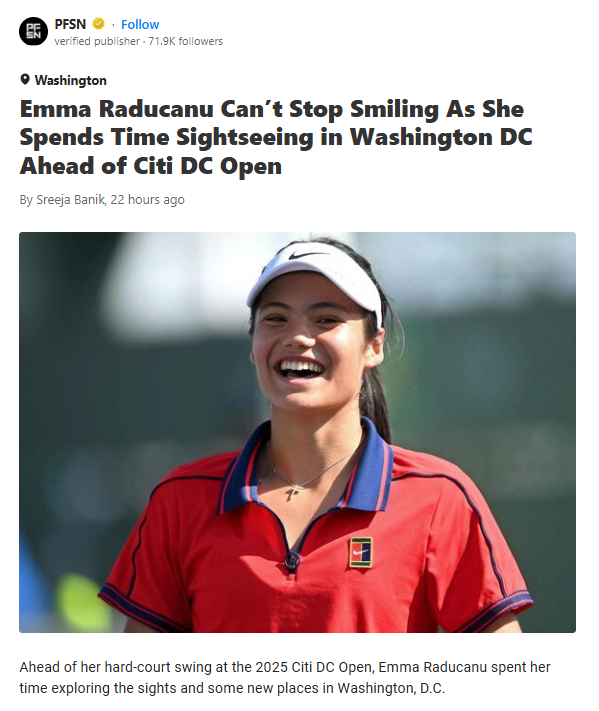 Raducanu vs. Kostyuk: Rivalry Renewed in DC