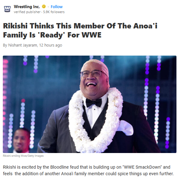 Could Zilla Fatu Shake Up The Bloodline?
