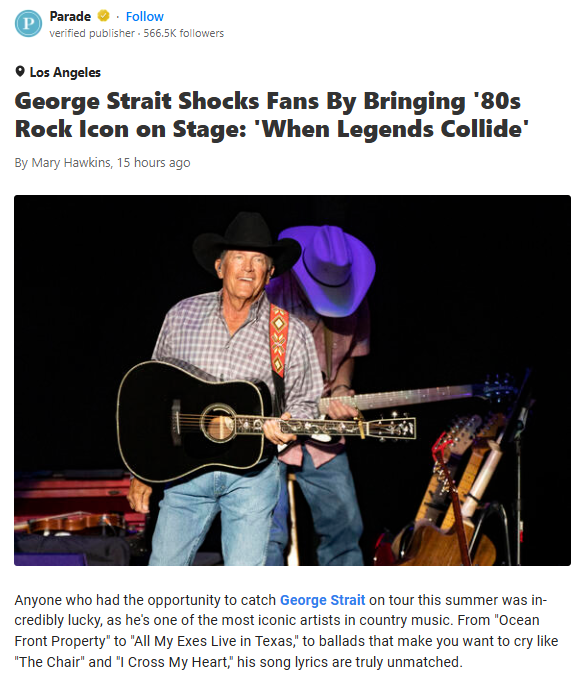 Legends Collide On Stage 🤯