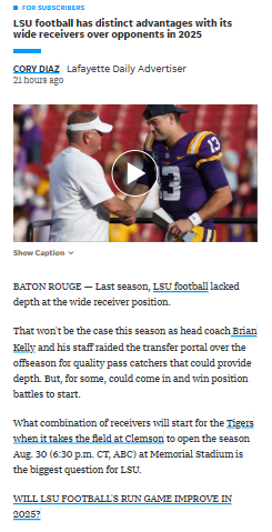 LSU’s WR Room: Fastest Ever for the Tigers?