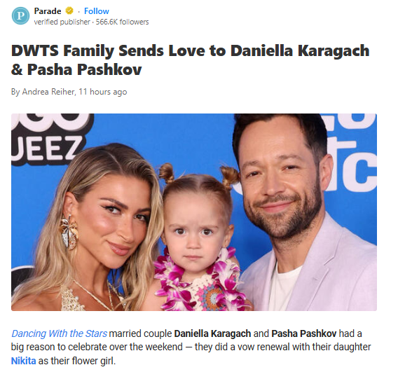 DWTS Vow Renewal Goals!