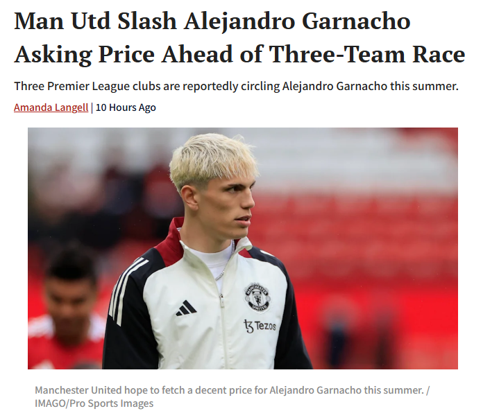 Garnacho’s Exit: Who Wins the Transfer Race?